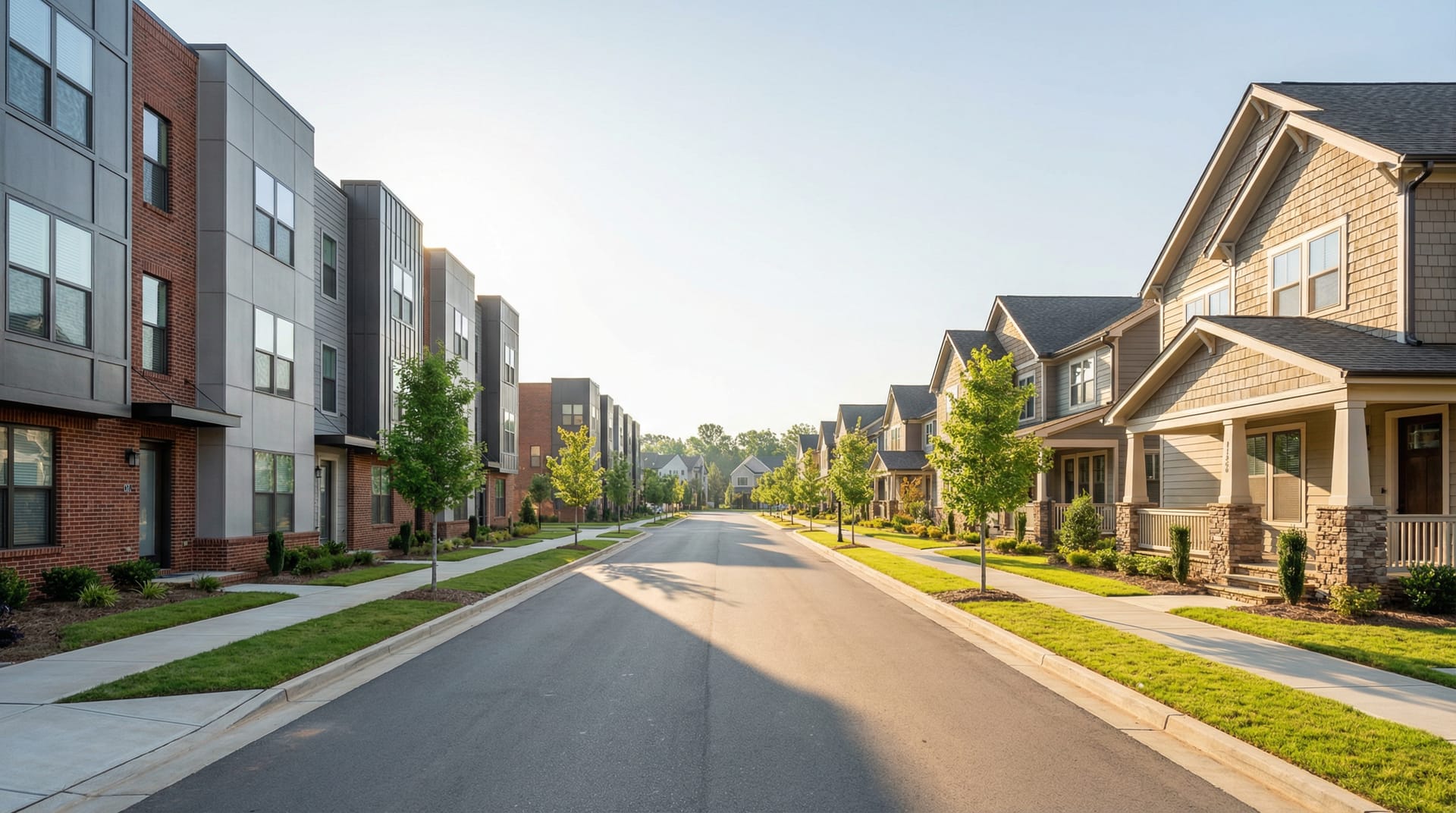 Townhome Living / Walkable District